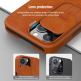 Nillkin Qin Book Pro Leather Flip Case - кожен калъф, тип портфейл за iPhone 13 Pro (син)  5