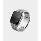 Uniq Strova Stainless Steel Band - стоманена каишка за Apple Watch 42мм, 44мм, 45мм (сребрист) 1