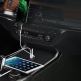 Choetech FCP Dual Quick Car Charger 40W - зарядно за кола с 2xUSB-C изхода с технология за бързо зареждане (черен) 5