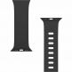 Tactical 794 Silicone Sport Band with Buckle - силиконова каишка за Apple Watch 42мм, 44мм, 45мм (черен) 2