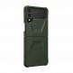 Urban Armor Gear Civilian - удароустойчив хибриден кейс за Samsung Galaxy Z Flip 3 5G (зелен) 3