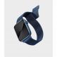 Uniq Dante Milanese Magnetic Stainless Steel Band - стоманена, неръждаема каишка за Apple Watch 42мм, 44мм, 45мм (тъмносин) 1