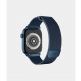 Uniq Dante Milanese Magnetic Stainless Steel Band - стоманена, неръждаема каишка за Apple Watch 42мм, 44мм, 45мм (тъмносин) 2