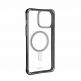 Urban Armor Gear Plyo Case With MagSafe - удароустойчив хибриден кейс с MagSafe за iPhone 13 Pro Max (черен-прозрачен) 5