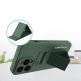 Wozinsky Flexible Silicone Kickstand Case - силиконов (TPU) калъф с поставка за iPhone 13 Pro Max (тъмносин) 1
