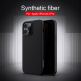 Nillkin Synthetic Fiber Carbon Case - силиконов (TPU) калъф за iPhone 13 Pro (черен) 2