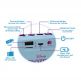 Lexibook Disney Frozen II Bluetooth Speaker with Radio - безжичен блутут спийкър с FM радио, USB порт и microSD слот (светлосин) 2