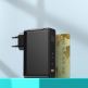 Baseus GaN 2 Pro Charger 120W (CCGAN-J02) - захранване за ел. мрежа за лаптопи, смартфони и таблети с USB и 2xUSB-C изходи с технология за бързо зареждане и USB-C кабел (бял) 13
