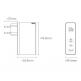 Baseus GaN 2 Pro Charger 120W (CCGAN-J02) - захранване за ел. мрежа за лаптопи, смартфони и таблети с USB и 2xUSB-C изходи с технология за бързо зареждане и USB-C кабел (бял) 16