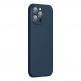 Baseus Liquid Silica Gel Case (ARYT000703) - силиконов (TPU) калъф за iPhone 13 Pro (син) 2