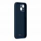 Baseus Liquid Silica Gel Case (ARYT000001) - силиконов (TPU) калъф за iPhone 13 (син) 5