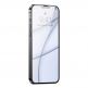 Baseus Full Screen Porcelain Tempered Glass (SGQP030201) - стъклено защитно покритие за целия дисплей на iPhone 13 Pro Max (прозрачен-черен) (2 броя) 9