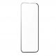 Baseus Full Screen Porcelain Tempered Glass (SGQP030101) - стъклено защитно покритие за целия дисплей на iPhone 13, iPhone 13 Pro (прозрачен-черен) (2 броя) 3