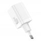 Baseus Super Si Pro Quick Wall Charger 30W (CCSUPP-E02) - захранване за ел. мрежа с USB и USB-C изходи и технология за бързо зареждане (бял) 3
