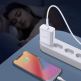 Dux Ducis Power Delivery USB-C PD Wall Charger 20W - захранване за ел. мрежа с USB-C изход с технология за бързо зареждане и USB-C към Lightning кабел (бял) 8