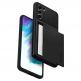 Spigen Slim Armor CS Case - хибриден кейс с отделение за кр. карти и най-висока степен на защита за Samsung Galaxy S21 FE (черен) 7