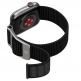 Spigen DuraPro Flex Nylon Band - текстилна каишка за Apple Watch 42мм, 44мм, 45мм (черен) 6