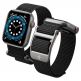 Spigen DuraPro Flex Nylon Band - текстилна каишка за Apple Watch 42мм, 44мм, 45мм (черен) 8