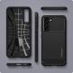 Spigen Rugged Armor Case - тънък качествен силиконов (TPU) калъф за Samsung Galaxy S21 FE (черен) 10