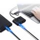 Ugreen USB-A 3.0 Hub 4-port - 4-портов USB 3.0 хъб за компютри и лаптопи с USB-A (100 см) (бял) 3