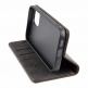 Tactical Xproof Flip Case - кожен калъф с поставка и отделение за кр. карти за iPhone 13 mini (черен) 2
