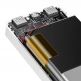 Baseus Bipow Digital Display Power Bank 15W 30000mAh (PPDML-K02) - външна батерия с два USB-A и един USB-C изходи и технология за бързо зареждане (бял) 8