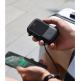 Baseus Qpow Digital Display Power bank with Lightning cable 15W 10000mAh (PPQD-B02) - външна батерия 10000 mAh с вграден Lightning кабел и USB-C, USB-A и Lightning портове (бял) 12