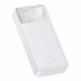 Baseus Bipow Digital Display Power Bank 20W 20000 mAh (PPDML-M02) - външна батерия с два USB-A и един USB-C изходи и технология за бързо зареждане (бял) 3