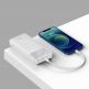 Baseus Bipow Digital Display Power Bank 20W 20000 mAh (PPDML-M02) - външна батерия с два USB-A и един USB-C изходи и технология за бързо зареждане (бял) 6