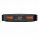 Baseus Bipow Digital Display Power Bank 20W 10000 mAh (PPDML-L01) - външна батерия с два USB-A и един USB-C изходи и технология за бързо зареждане (черен) 2