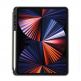 Torrii Torrio Plus Case - кожен кейс и поставка с отделение за Apple Pencil за iPad Pro 12.9 M1 (2021) (черен) 6