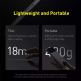 Baseus Blade Digital Display Power Bank 100W 20000 mAh (PPDGL-01) - външна батерия с два USB-A и два USB-C изходи и технология за бързо зареждане (черен) 3