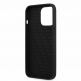 AMG Liquid Silicone Case - дизайнерски силиконов кейс за iPhone 13 Pro Max (черен-сив) 4