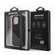 AMG Liquid Silicone Case - дизайнерски силиконов кейс за iPhone 13 Pro (черен-червен) 1