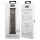 Karl Lagerfeld Karl Head PU Watch Strap - кожена каишка за Apple Watch 42мм, 45мм, 45мм (сребрист) 1