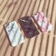 Wozinsky Marble Silicone Case - силиконов (TPU) калъф за Samsung Galaxy S21 FE (бял) 2