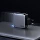 Ugreen GaN Fast Charger 100W USB-C PD Travel Wall Charger - захранване с 2 x USB-C изхода и с технология за бързо зареждане (тъмносив)  1