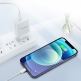 Dux Ducis Wall Charger USB-C 20W PD - захранване за ел. мрежа 20W с USB-C изход и технология за бързо зареждане (бял) 3