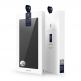 Dux Ducis Skin Pro Case - кожен калъф с поставка и отделение за кр. карти за Samsung Galaxy S22 Ultra (черен) 4