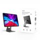 Stoyobe Smart Magnetic Aluminum Desktop Stand - магнитна алуминиева поставка за iPad Pro 12.9 M1 (2021), iPad Pro 12.9 (2020), iPad Pro 12.9 (2018) (сив) 4
