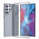 TPU Gel Cover Case - силиконов (TPU) калъф за Samsung Galaxy S22 Ultra (прозрачен) 1