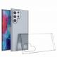TPU Gel Cover Case - силиконов (TPU) калъф за Samsung Galaxy S22 Ultra (прозрачен) 5
