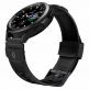 Spigen Rugged Band 20mm - хибридна каишка (полимер+карбон) за Galaxy Watch 4, Galaxy Watch Active 2, Huawei Watch GT 2 42mm и други (20мм) (черен) 7