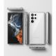 Ringke Fusion Crystal Case - хибриден удароустойчив кейс за Samsung Galaxy S22 Ultra (прозрачен) 3