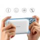 Joyroom Mini Magnetic Wireless Quick Charging Power Bank 10000 mAh - преносима външна батерия с безжично зареждане за iPhone с MagSafe (бял) 1