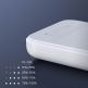 Joyroom Mini Magnetic Wireless Quick Charging Power Bank 10000 mAh - преносима външна батерия с безжично зареждане за iPhone с MagSafe (бял) 8