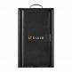 iCarer Haitang Leather Wallet Case - кожен (естествена кожа) калъф, тип портфейл за Samsung Galaxy S22 (черен) 1