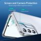ESR Air Shield Boost Case - удароустойчив хибриден кейс с вградена поставка за Samsung Galaxy S22 (прозрачен) 3