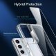 ESR Air Shield Boost Case - удароустойчив хибриден кейс с вградена поставка за Samsung Galaxy S22 (прозрачен) 4