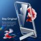 ESR Air Shield Boost Case - удароустойчив хибриден кейс с вградена поставка за Samsung Galaxy S22 (прозрачен) 7